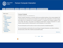 Tablet Screenshot of hci.liacs.nl